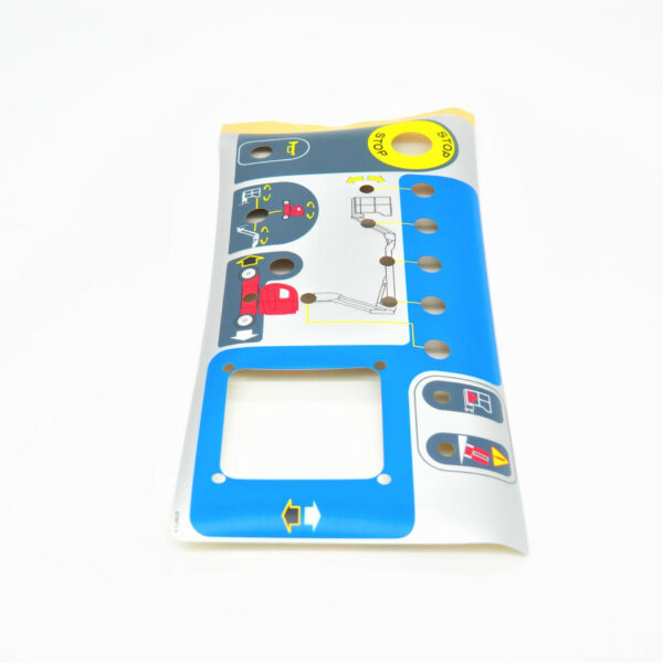 NAKLEJKA PULPITU STERUJĄCEGO W KOSZU